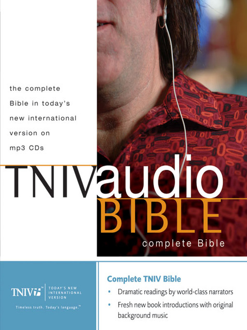 Title details for TNIV Audio Bible by Zondervan - Wait list